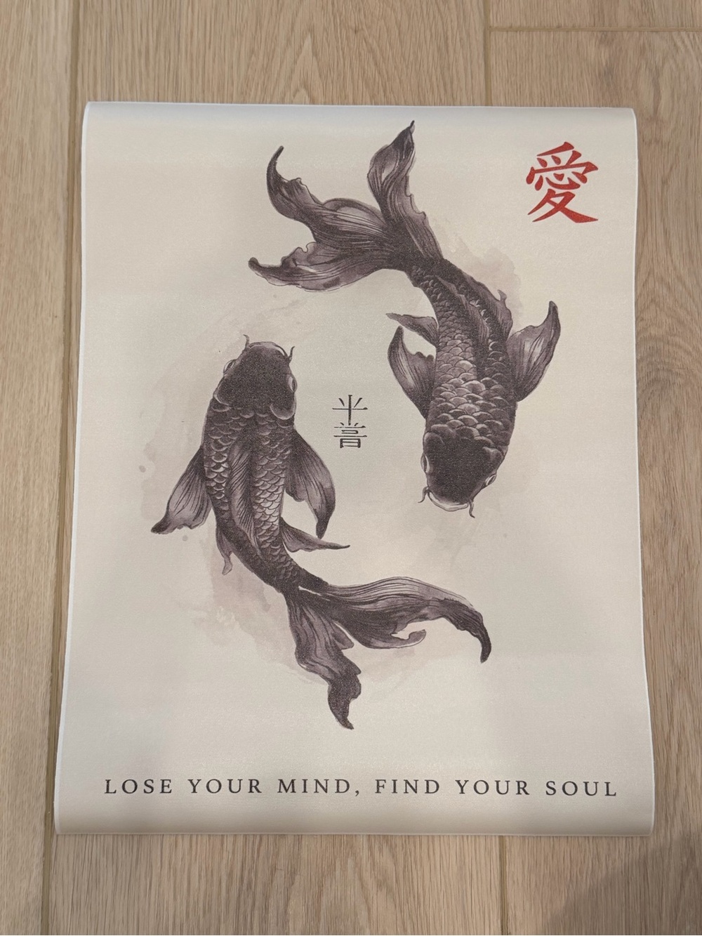 Koi Fish Canvas Art Print Poster